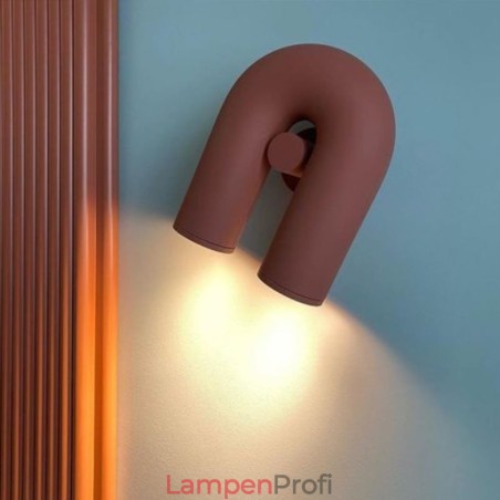 Wandleuchte U-Form Minimalistische Kreative Wandleuchte 90 Drehbarer Lampenschirm