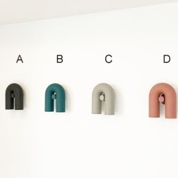 Wandleuchte U-Form Minimalistische Kreative Wandleuchte 90 Drehbarer Lampenschirm