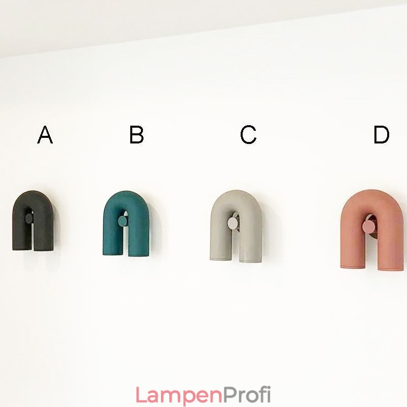 Wandleuchte U-Form Minimalistische Kreative Wandleuchte 90 Drehbarer Lampenschirm