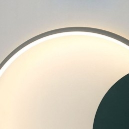 Wandleuchte Runde Garten Schmiedeeisen Wandleuchte