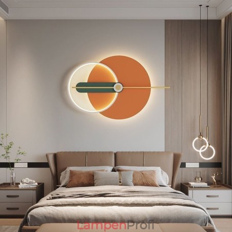 Wandleuchte Schmiedeeisen Zeiger Wandleuchte