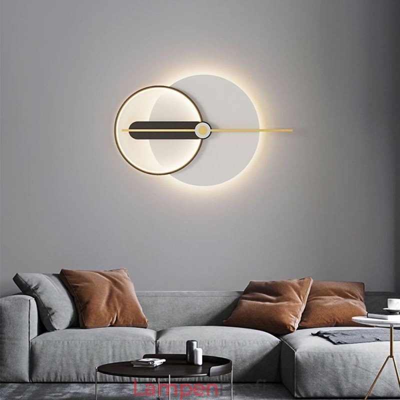 Wandleuchte Schmiedeeisen Zeiger Wandleuchte