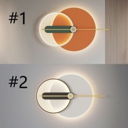 Wandleuchte Schmiedeeisen Zeiger Wandleuchte