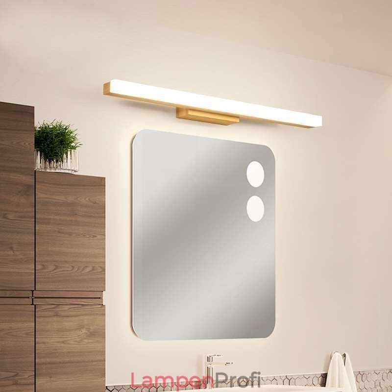 Spiegelleuchte Massivholz Wandleuchte Moderne Wandleuchte