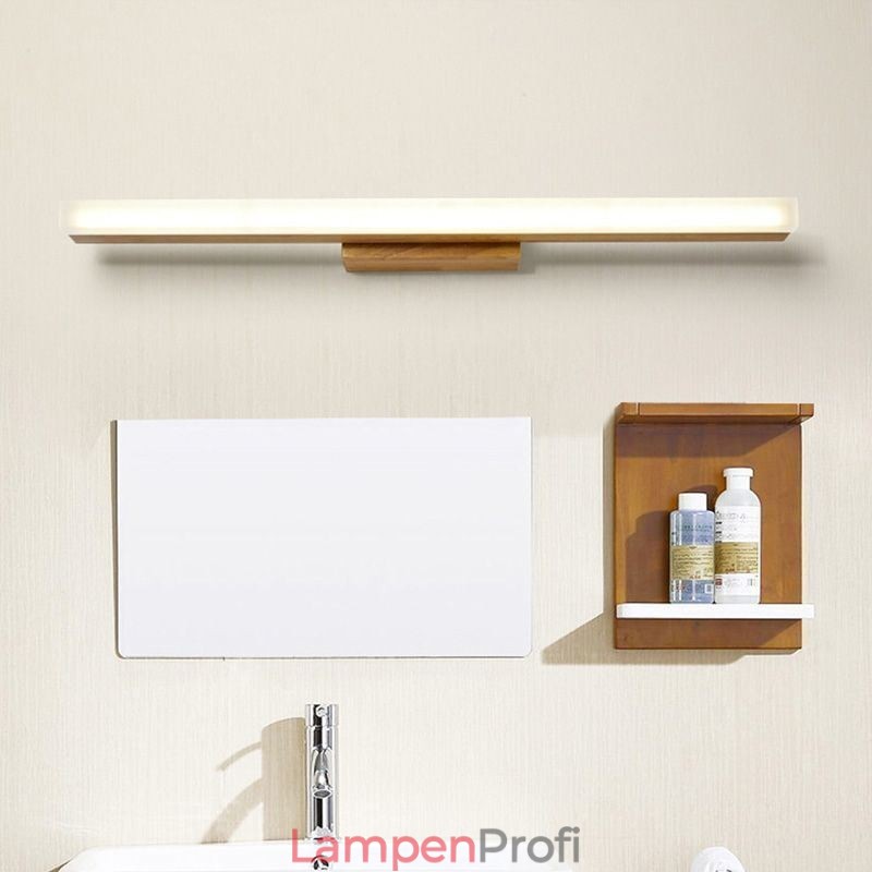 Spiegelleuchte Massivholz Wandleuchte Moderne Wandleuchte