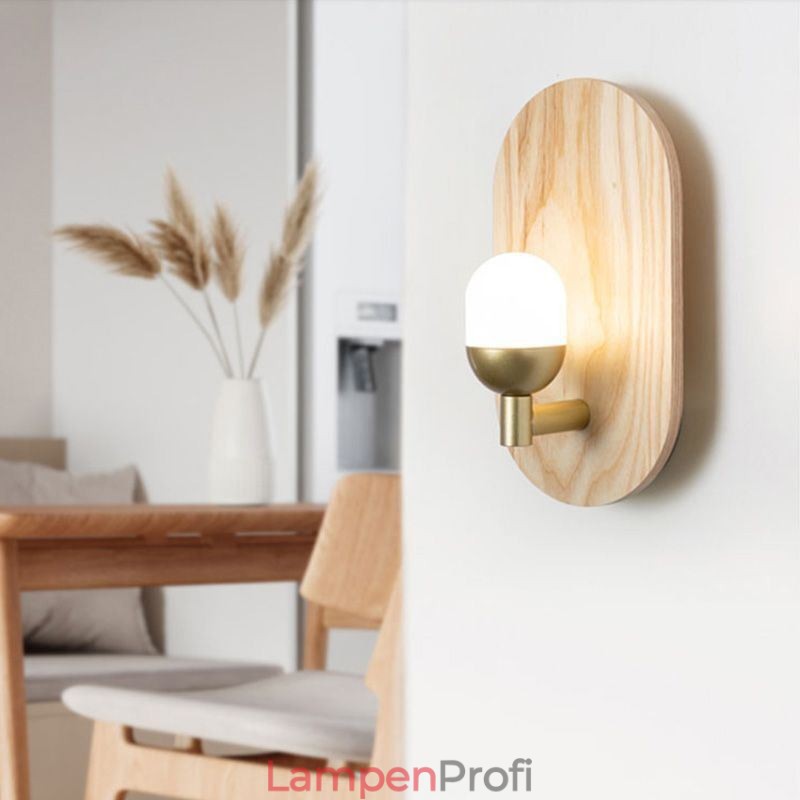 Dekoration Wand Holz Lampe Eingang Gang Lichter Nordic Nacht Wand Licht