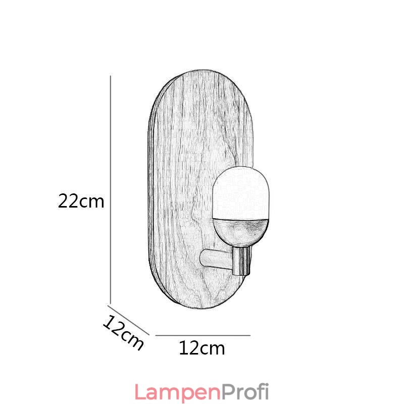 Dekoration Wand Holz Lampe Eingang Gang Lichter Nordic Nacht Wand Licht