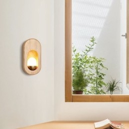 Japanische Dekoration Wandleuchte Holz Wandlampe Eingangsgang
