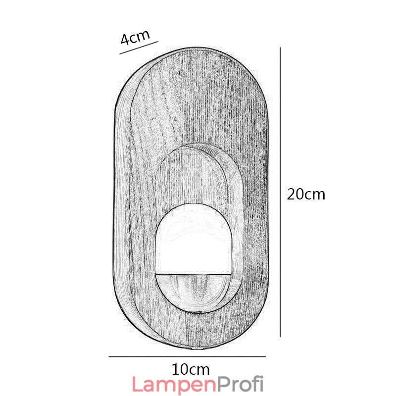 Japanische Dekoration Wandleuchte Holz Wandlampe Eingangsgang