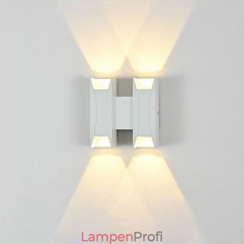 Wasserdichte Wandleuchte Modernes Aluminium Oberflächenmontiertes Gartenverandalicht