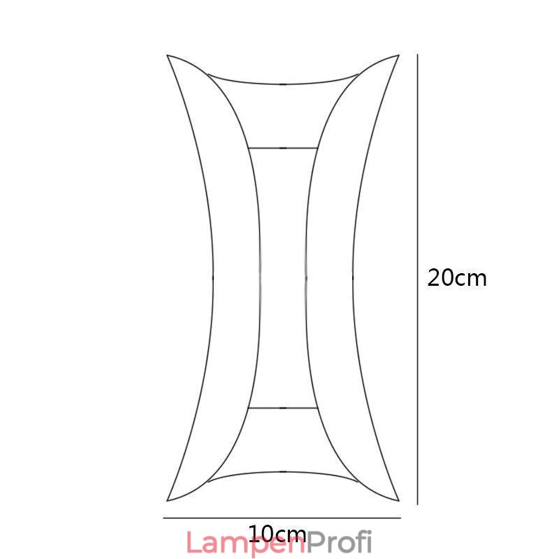 Moderne Wand Lampe Wasserdichte Wand Licht Hof Balkon Korridor