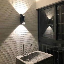 Moderne Wand Lampe Wasserdichte Wand Licht Hof Balkon Korridor