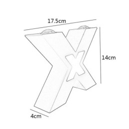 Art Deco Wandleuchte Up Down Innenbeleuchtung Aluminium Wandleuchte