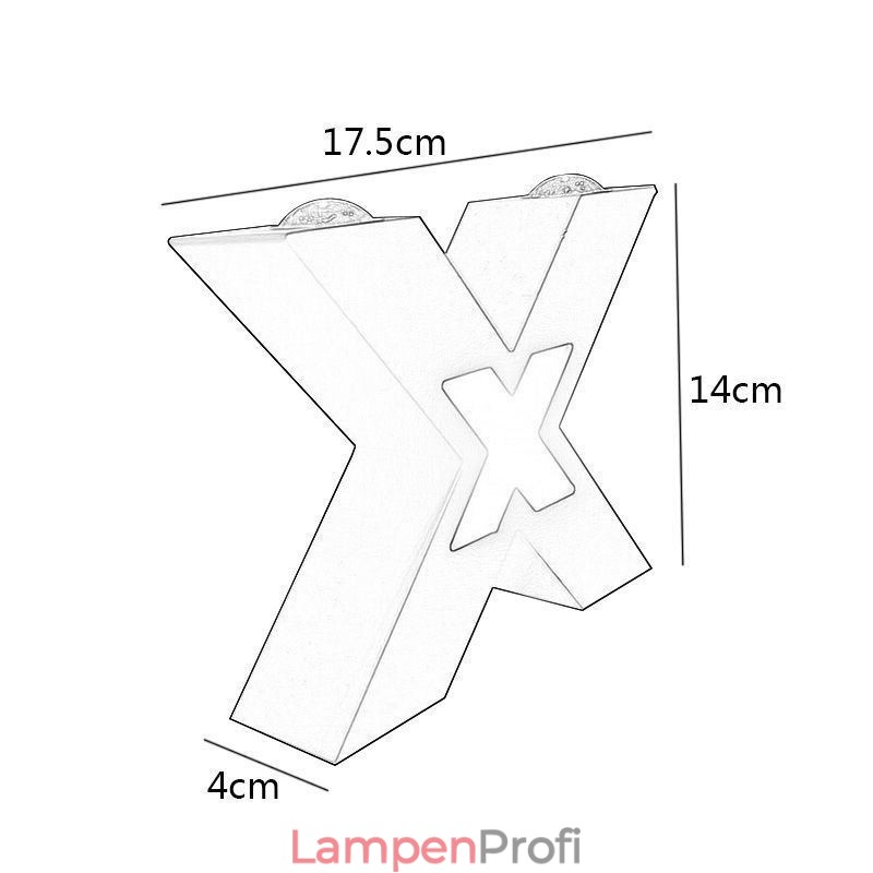 Art Deco Wandleuchte Up Down Innenbeleuchtung Aluminium Wandleuchte