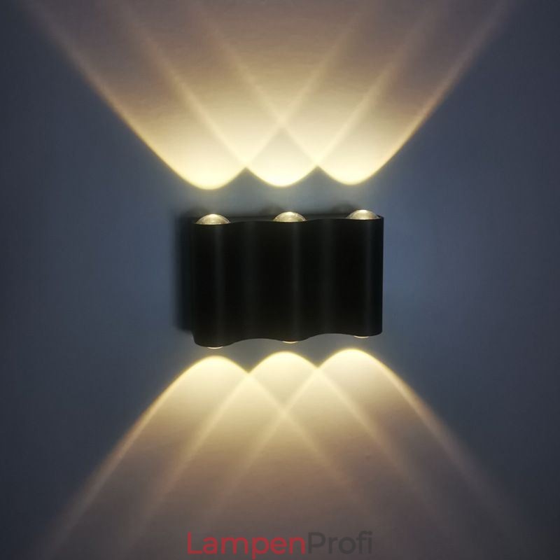 Wandleuchte Aluminium Balkon Oberflächenmontiertes Verandalicht