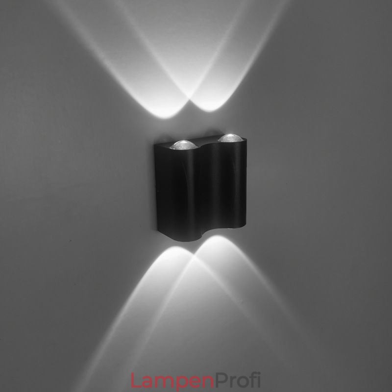 Wandleuchte Aluminium Balkon Oberflächenmontiertes Verandalicht