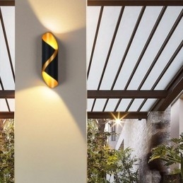 Moderne Wandleuchte Wasserdichte Wandleuchte Gang Korridor