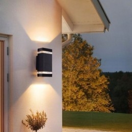 Einfache Aluminium Wand Lichter Wasserdichte Wand Lampe Hof Veranda