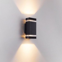 Einfache Aluminium Wand Lichter Wasserdichte Wand Lampe Hof Veranda