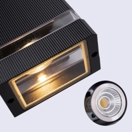 Einfache Aluminium Wand Lichter Wasserdichte Wand Lampe Hof Veranda