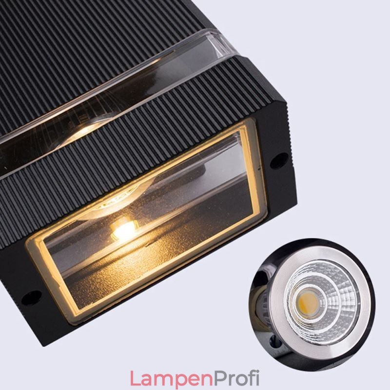 Einfache Aluminium Wand Lichter Wasserdichte Wand Lampe Hof Veranda