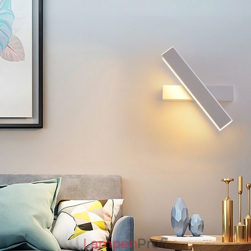 Wandleuchte Drehbar Nachttischlampe Aluminium