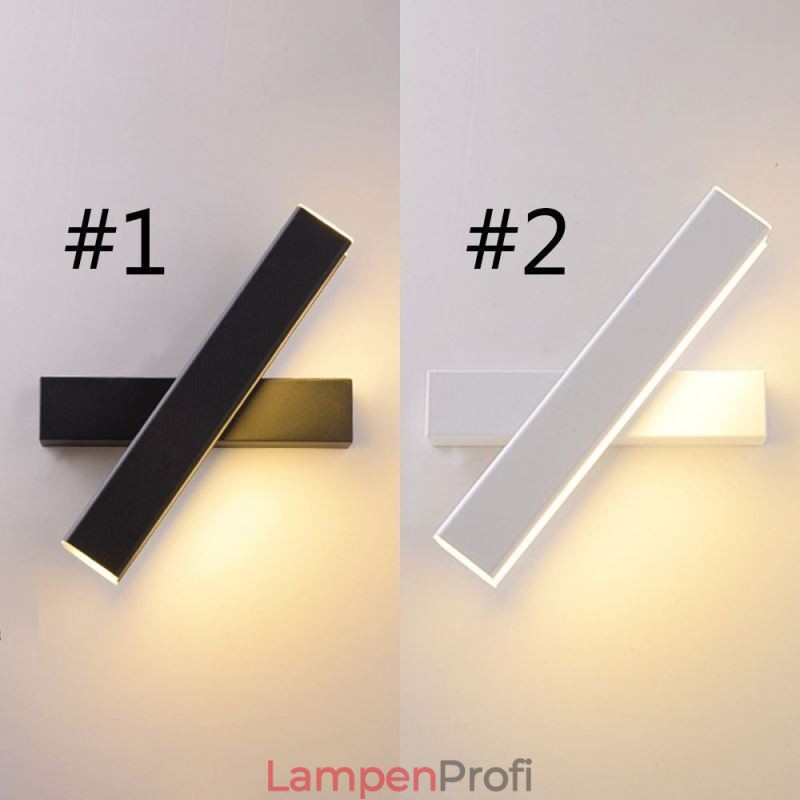 Wandleuchte Drehbar Nachttischlampe Aluminium