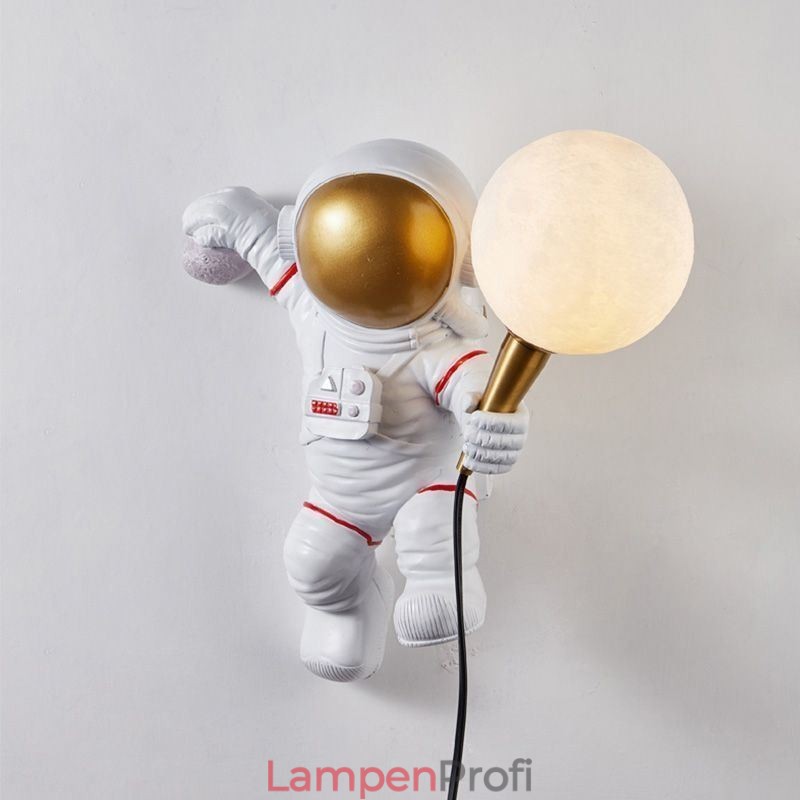 Moderne Wandleuchte Kreative Astronaut Harz Wand Licht Kinder