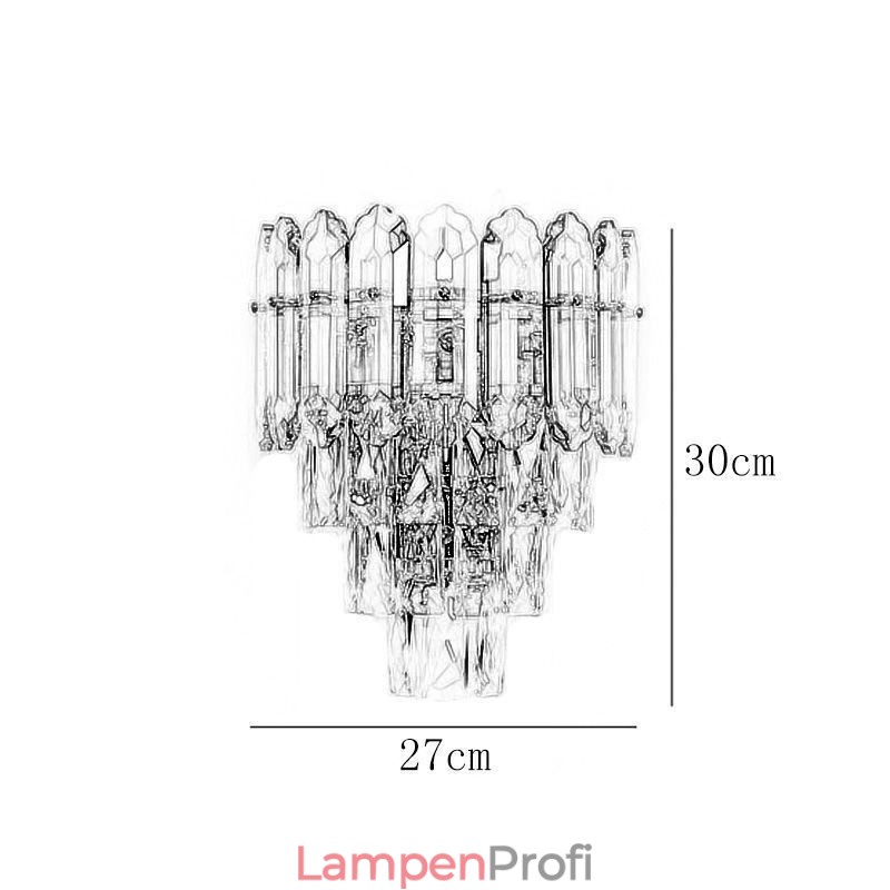 Kristall Wandleuchte Wandleuchte Moderne K9 Kristall Wandlampe