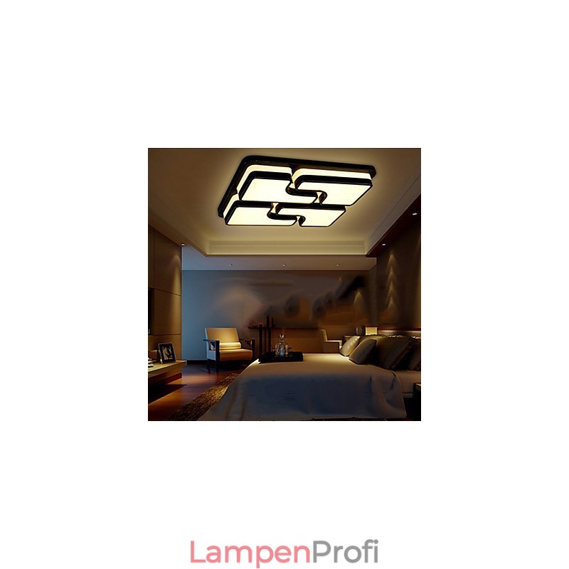 Moderne zeitgenössische Unterputzmontage aus Metall