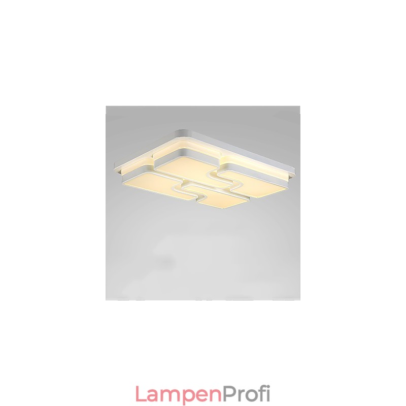 Moderne zeitgenössische Unterputzmontage aus Metall