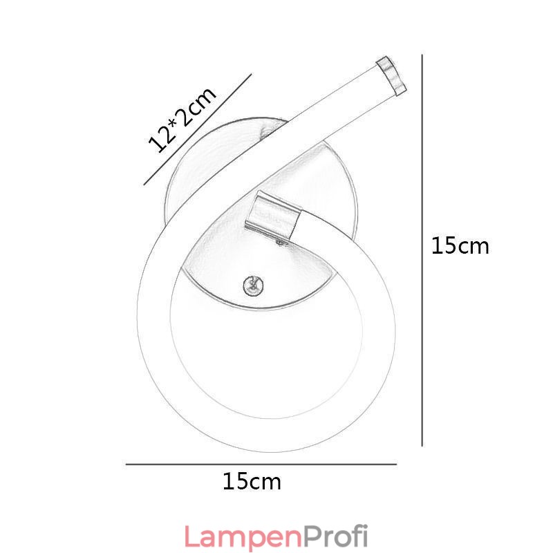Zahlenleuchte Arabische Ziffer 6 Lampe