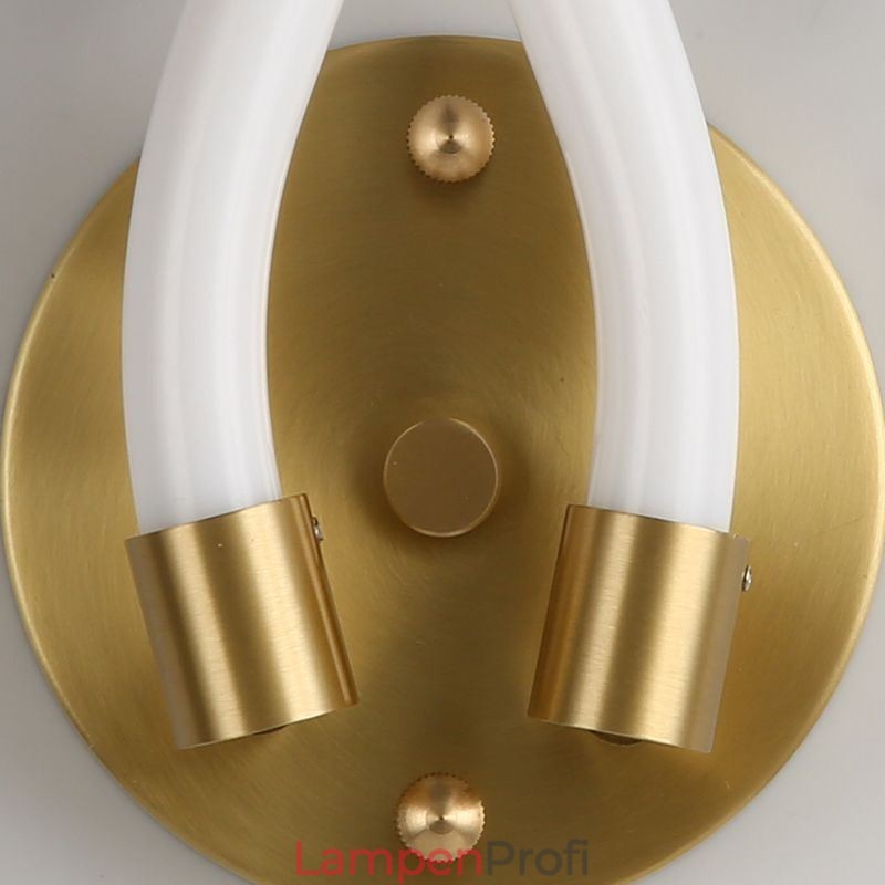 Moderne Wandleuchte Kreativität Wandleuchte Kupfer Schaf Horn 2 Lichter