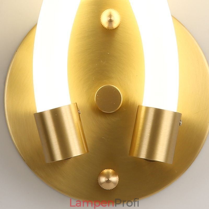 Moderne Wandleuchte Kreativität Wandleuchte Kupfer Schaf Horn 2 Lichter