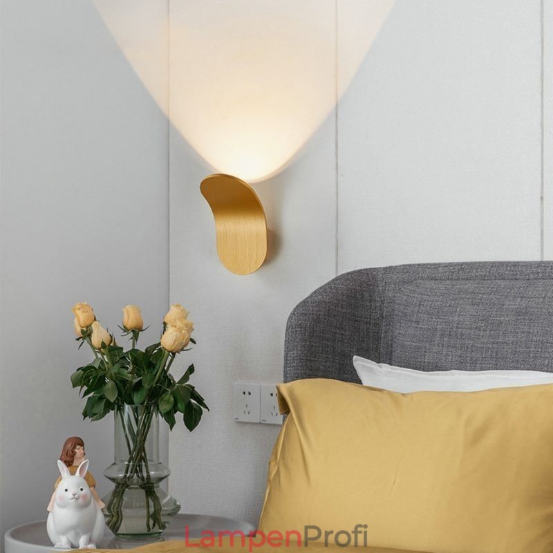 Minimalistische Wandleuchte aus Aluminium