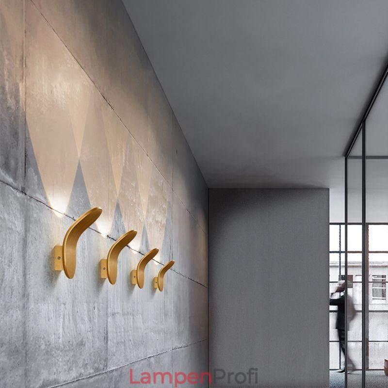 Minimalistische Wandleuchte aus Aluminium