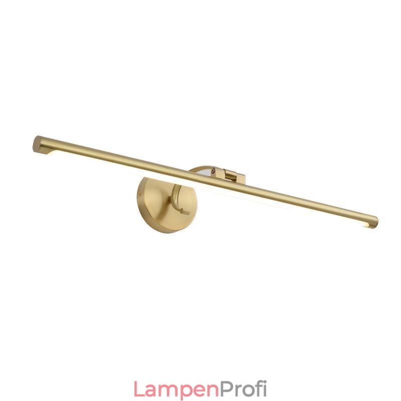 Nordische Spiegelfrontleuchte Messing Acryl Wandleuchte