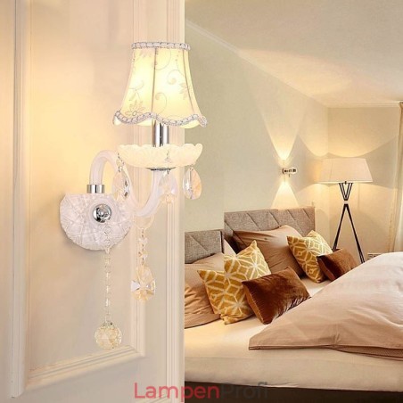 Klassische Kristallwandleuchte im europäischen Stil, elegante Wandleuchte Klassische Kristallwandleuchte im europäischen Stil, elegante Wandleuchte