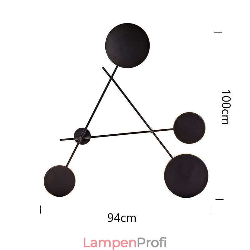 Moderne Wandleuchte Geometrische Form Eisen Leuchte Wandleuchte