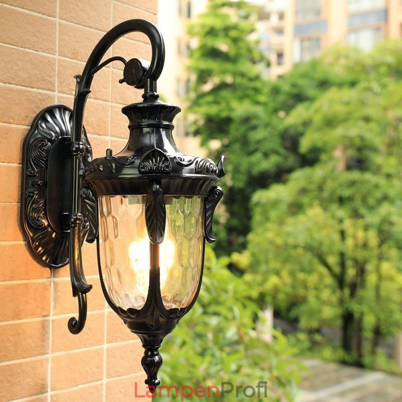 Europäische Außenleuchte Wasserdicht Single Head Wandleuchte Hof Korridor Garten