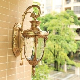 Europäische Außenleuchte Wasserdicht Single Head Wandleuchte Hof Korridor Garten
