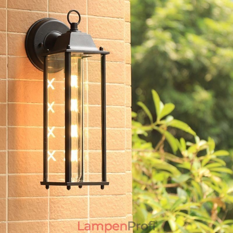 European Outdoor Wandleuchte Wasserdichte Quadratische Spalte Wand Licht Hof Garten Balkon