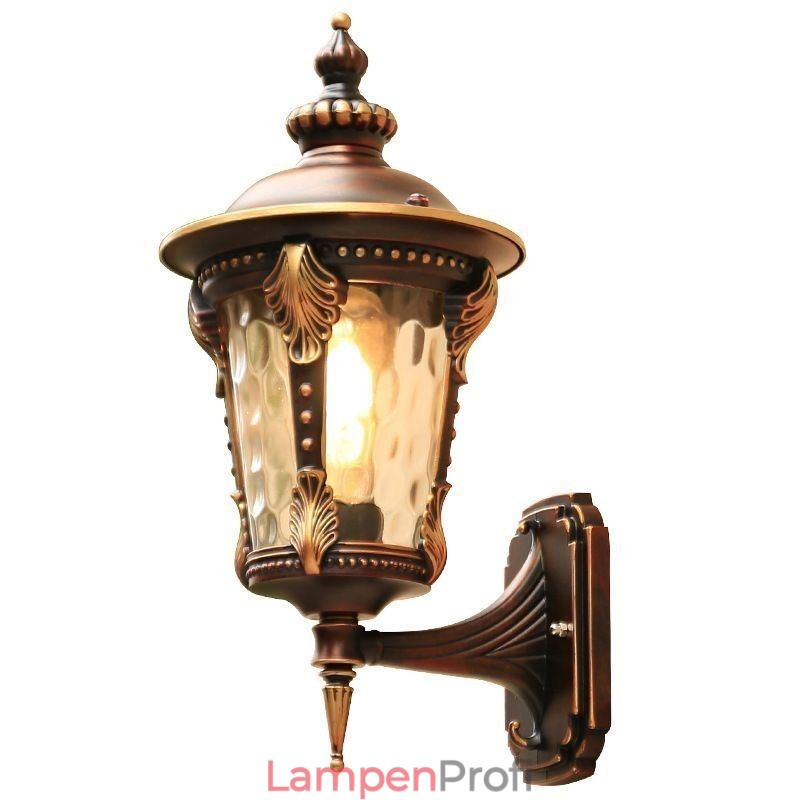 Europäische Retro Outdoor Wandleuchte Wasserdicht Geschnitzte Wand Licht Garten Balkon Hof