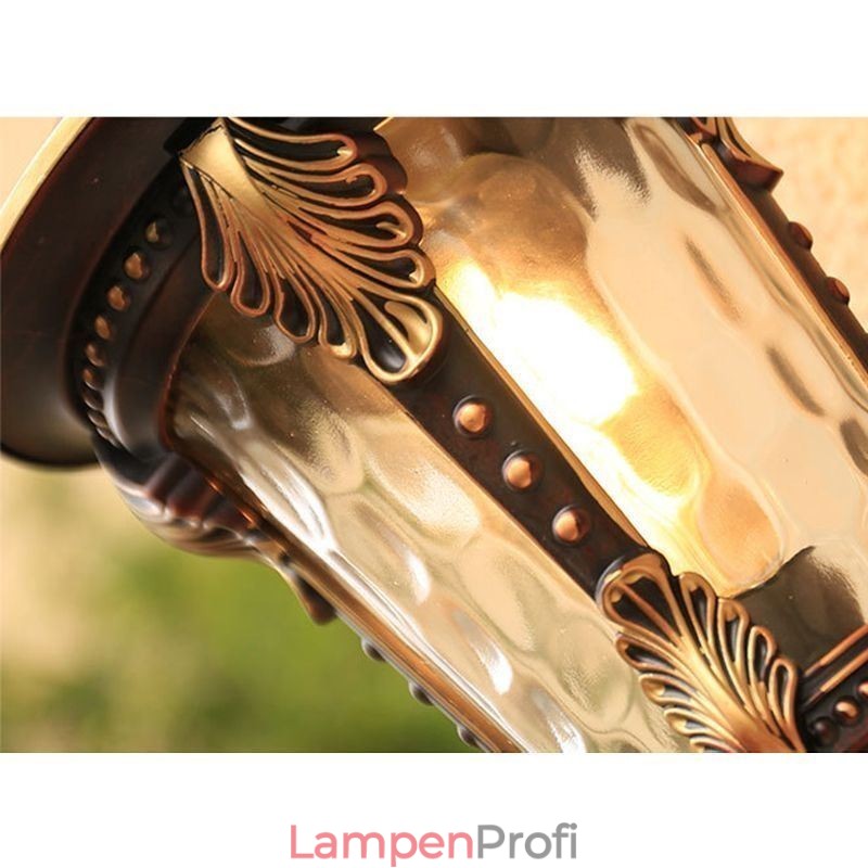 Europäische Retro Outdoor Wandleuchte Wasserdicht Geschnitzte Wand Licht Garten Balkon Hof