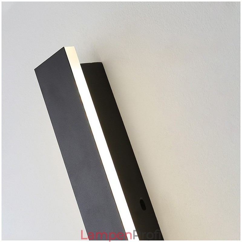 Outdoor Lange Moderne Zeitgenössische Wand Lampe Wandleuchte Wand Licht IP 44 für Veranda Terrasse Garten