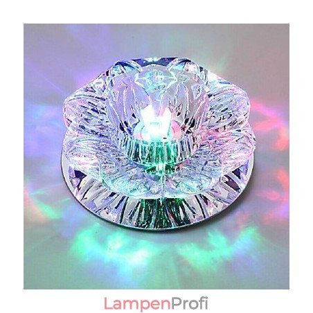 Kristall Deckenleuchte Spotlight SMD 3W Kreative Lampe Leuchtstoffröhre Bunte Farbe Dome Licht Kristall Deckenleuchte Spotlight SMD 3W Kreative Lampe Leuchtstoffröhre Bunte Farbe Dome Licht