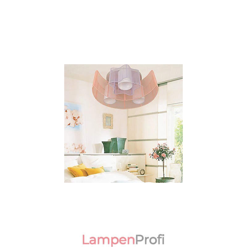 Zeichnung Linie Romantische Sterne Der Mond Absorbieren Kuppel Licht Lampe