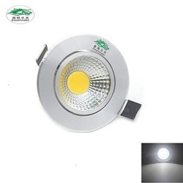 4PCS Zweihnder 3W 300Lm COB Deckenleuchte Downlight Warmweißes Licht