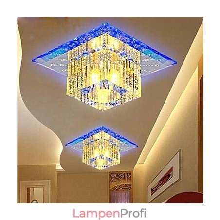 Mini Kristall Deckenleuchte Spotlight SMD 3W Kreative Lampe Leuchtstoffröhre Bunte Farbe Quadratische Kuppelleuchte Mini Kristall Deckenleuchte Spotlight SMD 3W Kreative Lampe Leuchtstoffröhre Bunte Farbe Quadratische Kuppelleuchte