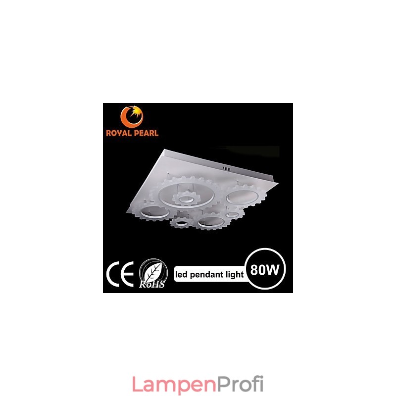 Kaltweiße Epistar Chips 80W Pendelleuchte